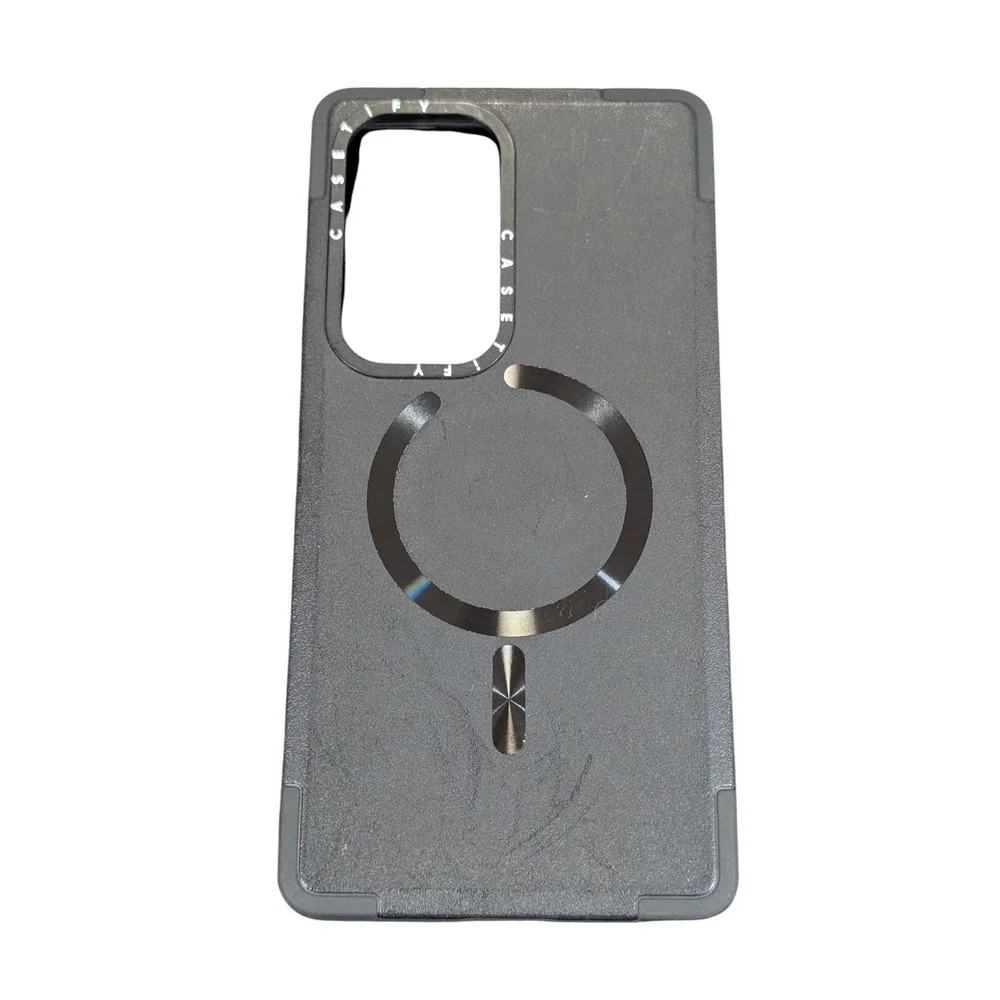 Aa8U CASETiFY Force Case w/ Magsafe for Samsung Galaxy‎ S25 Ultra - Black USED
